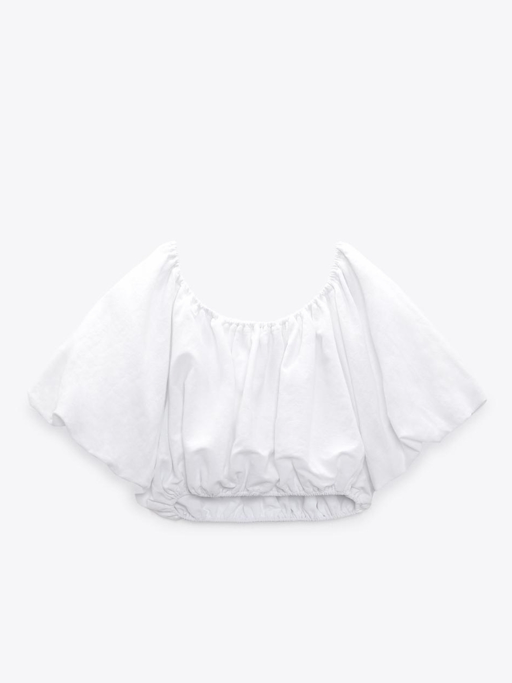 Linen Balloon Top